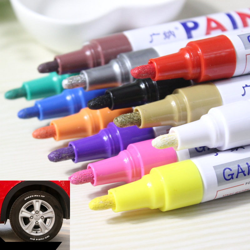 Waterproof Colorful Permanent Marker Pens