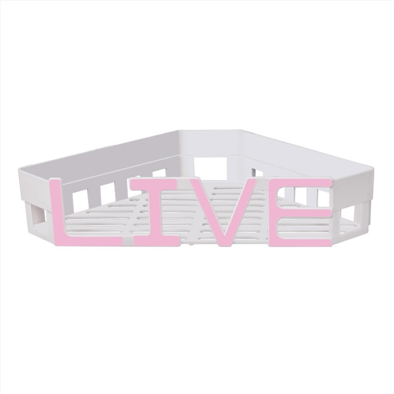 1PCS bathroom shelf bathroom vanity toilet toilet sucker storage shelf wall-hanging suction wall type